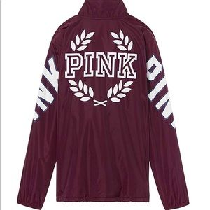 Pink Sherpa bomber jacket